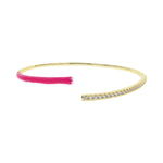Buy You & Eye Pave Cubic Zirconia Open Bangle Online for Women | Free 3-Hour Delivery in Dubai | You & Eye UAE