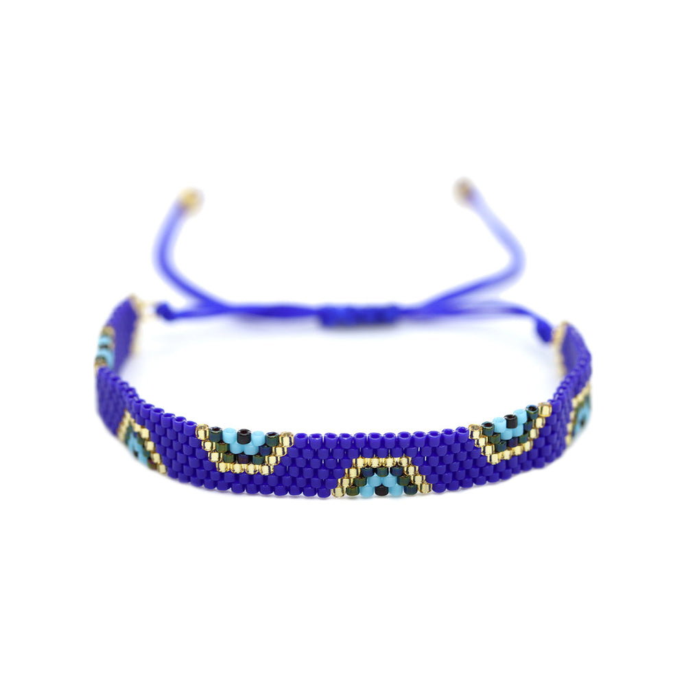 Evil Eyes Blue Beads Bracelet | You & Eye