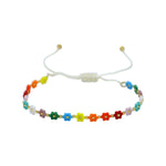 Colorful Tiny Flowers Beads Bracelet | You & Eye