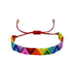 Rainbow Triangle Beads Bracelet | You & Eye