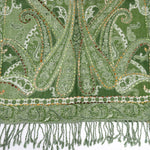 Buy You & Eye Green Paisley Weave Shawl Online for Women | Free 3-Hour Delivery in Dubai | You & Eye UAE