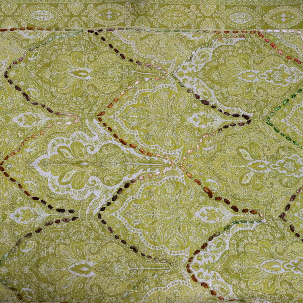 Buy You & Eye Yellow Classic Pattern Weave Shawl Online for Women | Free 3-Hour Delivery in Dubai | You & Eye UAE