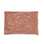 Buy You & Eye Dark Peach Swirl Weave Shawl Online for Women | Free 3-Hour Delivery in Dubai | You & Eye UAE