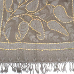 Buy You & Eye Dark Brown Paisley Weave Shawl Online for Women | Free 3-Hour Delivery in Dubai | You & Eye UAE