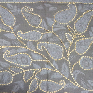 Buy You & Eye Dark Brown Paisley Weave Shawl Online for Women | Free 3-Hour Delivery in Dubai | You & Eye UAE