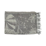 Buy You & Eye Light Grey Floral Weave Shawl Online for Women | Free 3-Hour Delivery in Dubai | You & Eye UAE