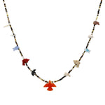 Buy You & Eye Orange Eagle Beaded Necklace Online for Women | Free 3-Hour Delivery in Dubai | You & Eye UAE