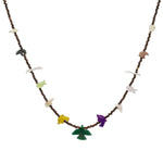 Buy You & Eye Green Eagle Brown Beaded Necklace Online for Women | Free 3-Hour Delivery in Dubai | You & Eye UAE