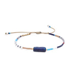 Buy You & Eye Blue Stone Miyuki Beads Bracelet Online for Women | Free 3-Hour Delivery in Dubai | You & Eye UAE