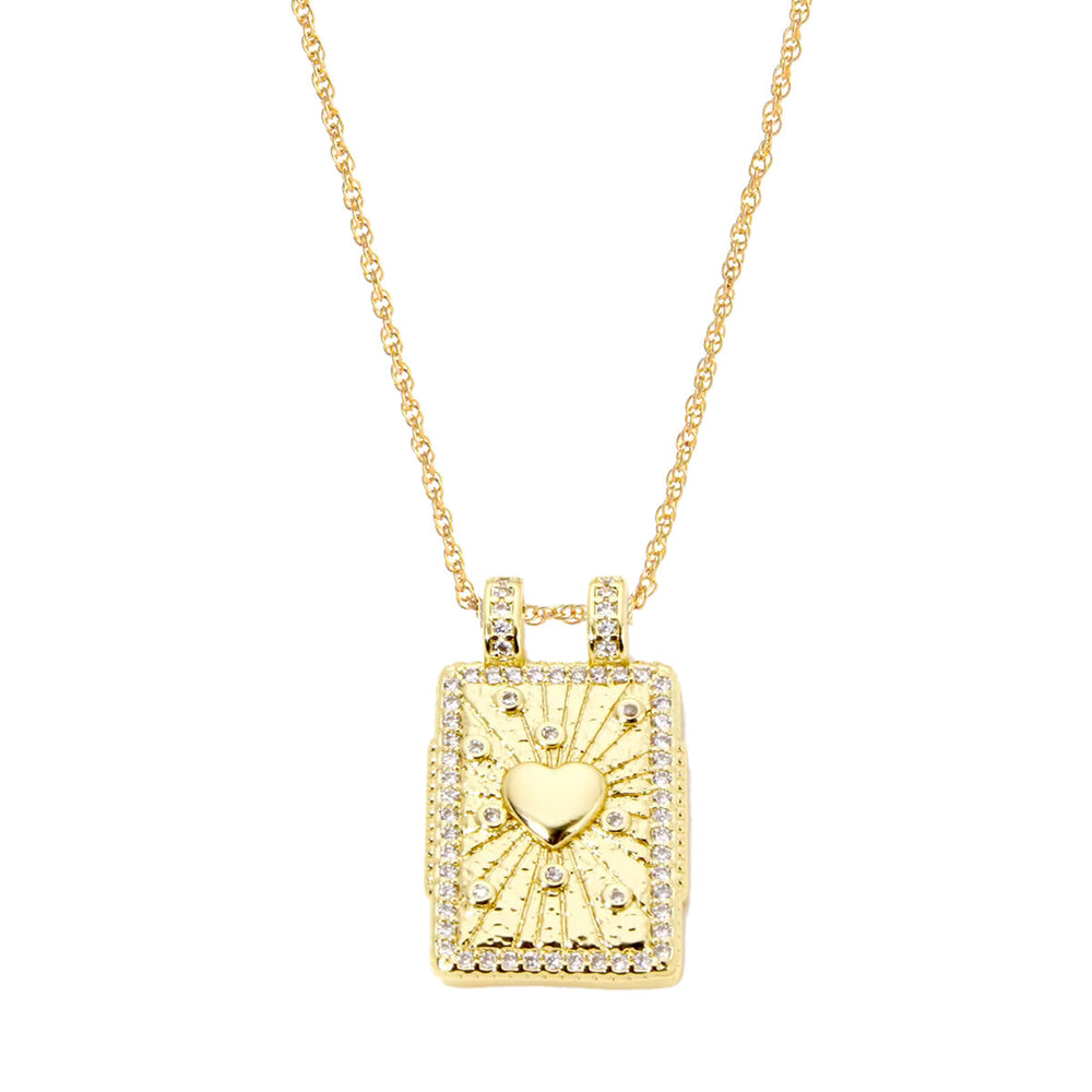 Buy You & Eye Gold Heart Necklace Online for Women | Free 3-Hour Delivery in Dubai | You & Eye UAE