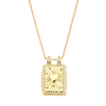 Buy You & Eye Gold Heart Necklace Online for Women | Free 3-Hour Delivery in Dubai | You & Eye UAE