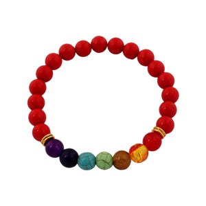 
                
                    Load image into Gallery viewer, Seven Chakra Bracelet | You &amp;amp; Eye
                
            