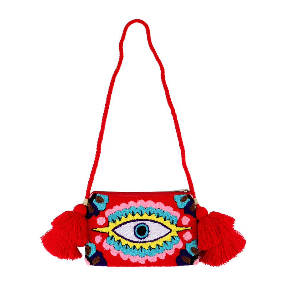 Embroidered Eye Sling Bag | You & Eye