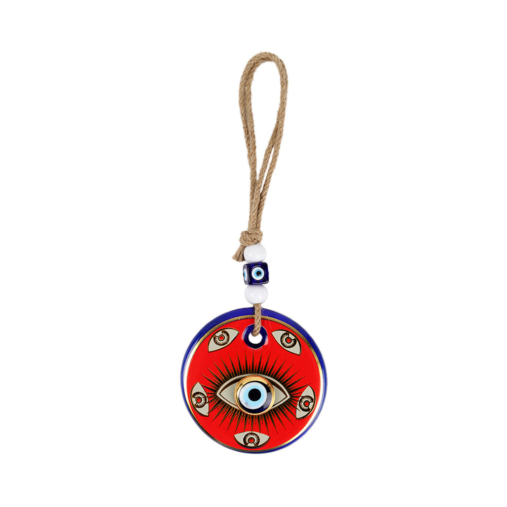 
                
                    Load image into Gallery viewer, Red Flirty Eye Hanging Decor | You &amp;amp; Eye
                
            