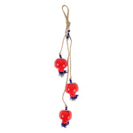 Three Red Pomegranates Hanging Decor | You & Eye