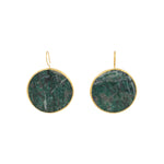Green Stone Drop Earrings | You & Eye