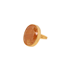 
                
                    Load image into Gallery viewer, Crystal Thick Bezel Ring | You &amp;amp; Eye
                
            