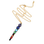 Seven Chakra Healing Balance Necklace | You & Eye